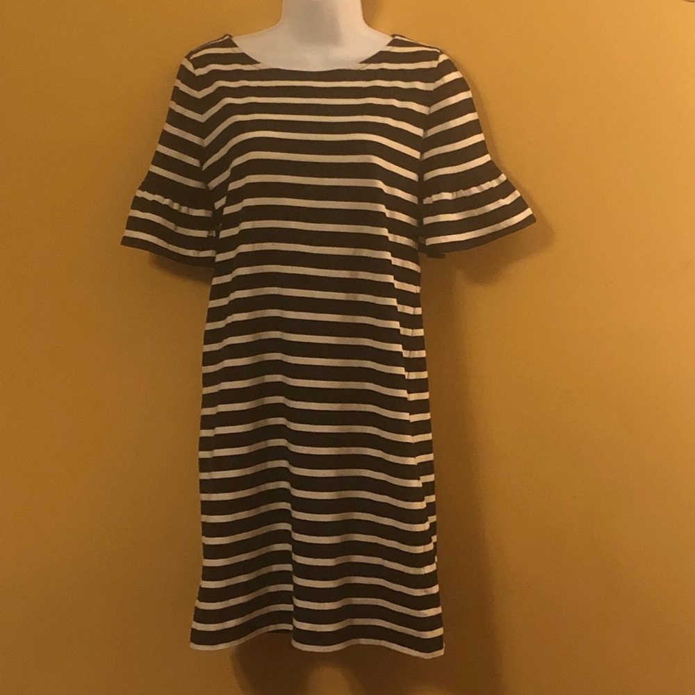 J.Crew Preloved Striped Dress B13